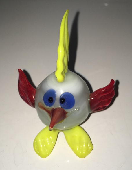 Стеклянная фигурка Злая Птица FS-099 6-7 см Стеклянная фигурка Злая Птица FS-099 6-7 см